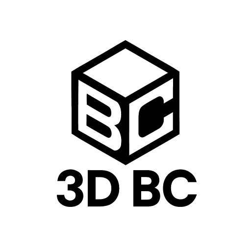 Logotipo da 3DBC — impressão 3D em Balneário Camboriú